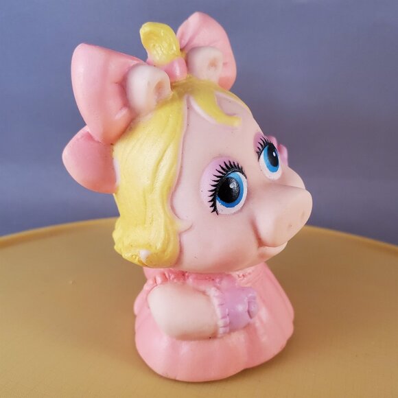 Muppet Babies Miss Piggy Figure from Toy Train Durham Industries 1985 - Picture 2 of 5